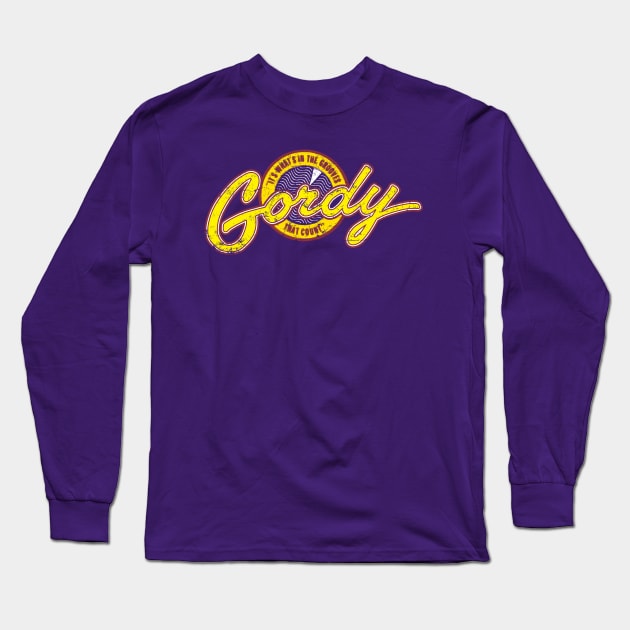 Gordy Records Long Sleeve T-Shirt by MindsparkCreative